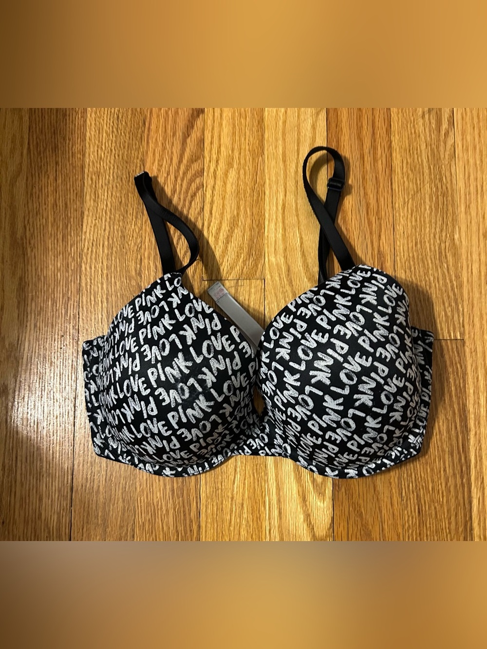 Victoria Secret PINK Black and White Bra